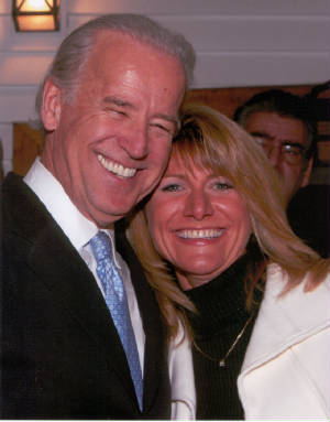 Senator Joe Biden and Deb 